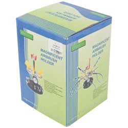 Air Brush Stand (6) 6 Ports & Pressure Guage